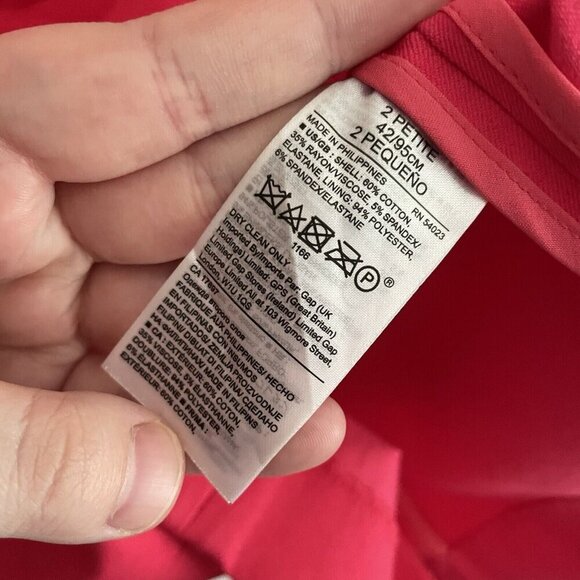 Banana Republic Women 2P Pink Strappy Bi-Stretch Cami Sheath Cocktail Dress - Picture 6 of 9